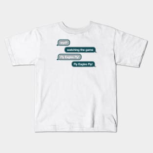 Eagles WYD Text Kids T-Shirt